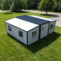 Maison conteneur extensible étanche FLKT économique avec 2 ans de garantie – Maison mobile préfabriquée directement de l'usine à vendre