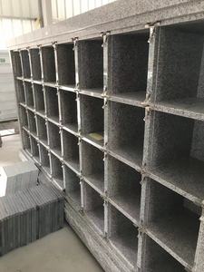 Pierre naturelle <span class=keywords><strong>pas</strong></span> <span class=keywords><strong>cher</strong></span> gris granit G664 <span class=keywords><strong>cimetière</strong></span> Columbarium pierres tombales décor et chapelle funéraire 16 niches crémation - Product Image 6