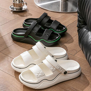 Vente chaude hommes confortables et à la mode EVA <span class=keywords><strong>semelle</strong></span> souple anti-dérapant Sandalia pantoufles léger <span class=keywords><strong>externe</strong></span> portant des sandales - Product Image 3