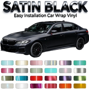 Vinilo Negro Satinado PET para Envoltura <span class=keywords><strong>de</strong></span> Automóviles, <span class=keywords><strong>Cambio</strong></span> <span class=keywords><strong>de</strong></span> Color, <span class=keywords><strong>Precio</strong></span> <span class=keywords><strong>de</strong></span> Distribuidor por Cantidad al por Mayor, Envoltura 3M - Product Image 1