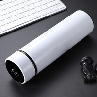 Affichage intelligent de la température de la bouteille sous vide en acier inoxydable unisexe écologique pour le bureau, le voyage et la salle de sport Logo personnalisé applicable