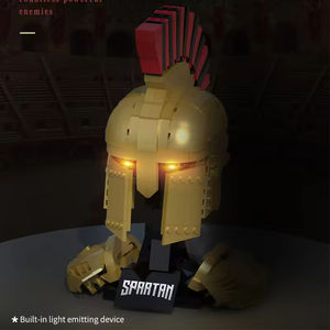 33900 MOC Casco de Pensamiento Creativo, Modelo de Película y Videojuego, Sets de Bloques de Construcción para Niños, 591 Piezas, Juguetes y Regalos - Product Image 4