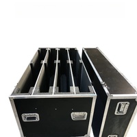 Étuis de transport pour téléviseurs en aluminium à coque rigide de taille personnalisable 55, 65, 75 et 85 pouces, étanches, professionnels, avec insert en matériau PE