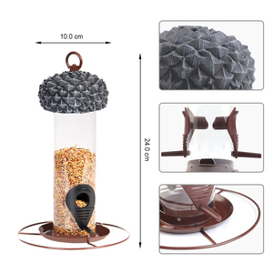 Mangeoire à oiseaux en forme de gland Esschert Design FB533, nouveautés, fournisseurs, extérieur, suspension - Product Image 4