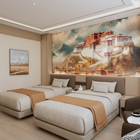 Mobilier d'hôtel sur mesure, style moderne, mobilier pour projets hôteliers 5 étoiles, mobilier de chambre d'hôtel, ensemble de meubles de chambre