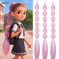 Queue de cheval scintillante pour enfants, pour cosplay et usage quotidien, spécialement conçue pour l'été, effet brillant et étincelant