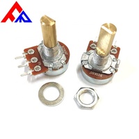 Volant de jeu à pédales à potentiomètre B25K60 16mm en métal + film carbone, tolérance 20%, vente directe fabricant