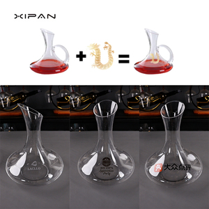 Satılık toptan özel kristal şarap dekantörü yüksek kaliteli şarap dağıtıcı çin tedarikçisi - Product Image 3