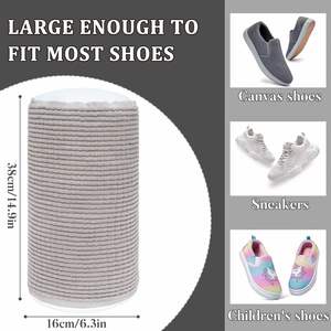 2025 New 360 Reusable Polyester Foldable Shoe Cleaning <b>Laundry</b> Bag Gym Shoes 'Washing Machine' Storage for Sneakers Clothing - Product Image 4