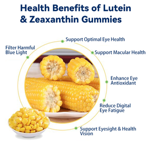 علكات اللوتين بعلامة تجارية خاصة ODM/OEM مع مكمل فيتامين سي لدعم صحة العين، علكتان لكل جرعة - Product Image 4