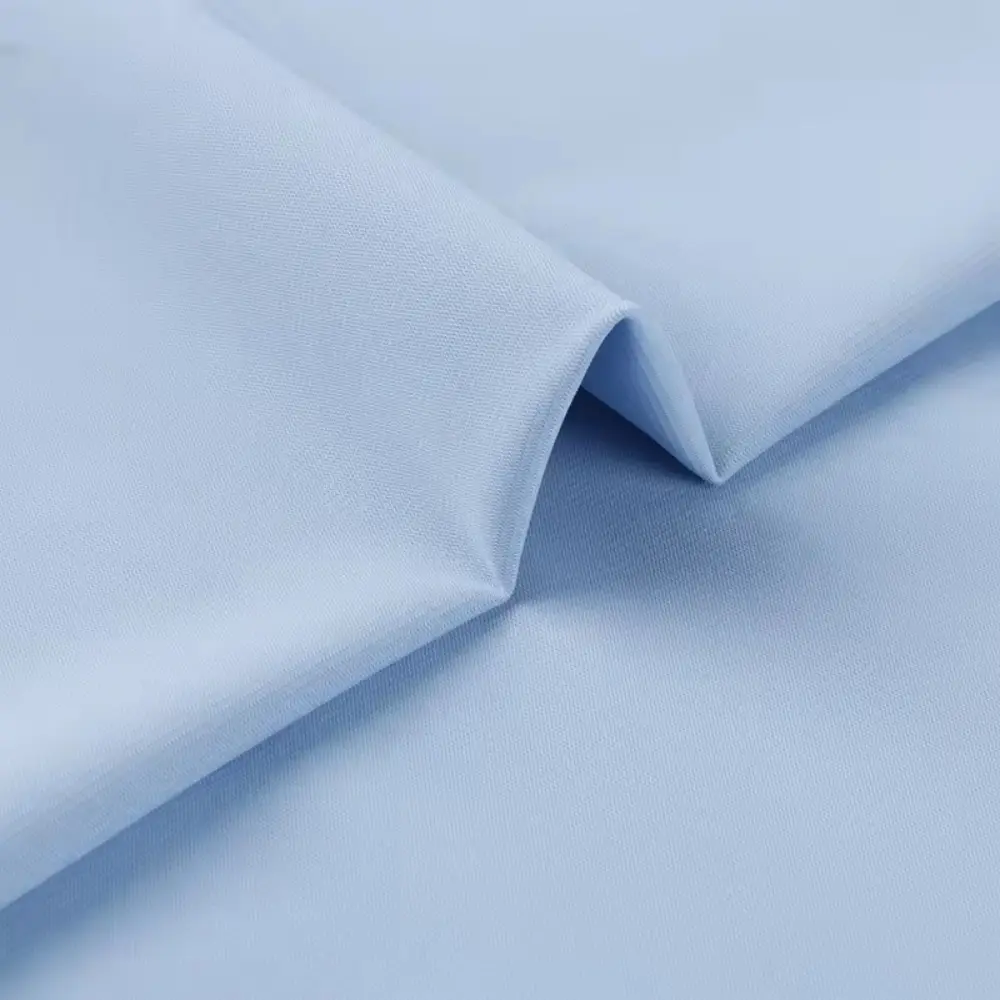 Tecido de nylon para roupa esportiva, camiseta polo de tecido alto liso de urdidura única 160g, ideal para imersão no ar úmido e pele