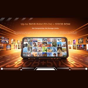 โทรศัพท์มือถือ <span class=keywords><strong>Oukitel</strong></span> WP68 Air 5G รุ่น Global ความจุ 12GB+512GB กล้องมองกลางคืน ระบบสแกนลายนิ้วมือ หน้าจอ 6.88 นิ้ว ระบบปฏิบัติการ Android 16 - Product Image 6