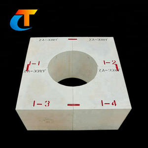 Khối AZS Hợp Nhất Đúc Theo Yêu Cầu Của Nhà Máy Cho Lò Thủy Tinh - Product Image 2