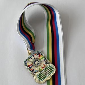 Médailles gravées promotionnelles de cadeaux d'affaires en alliage de zinc imprimés UV écologiques pour des sports et des jeux fabriqués au Vietnam - Product Image 4