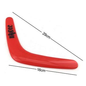 Vente en gros en usine Jouet boomerang extérieur en plastique en forme de V de 29cm Frisbee personnalisé pour enfants avec logo coloré - Product Image 4