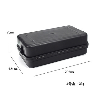 Caja de herramientas de plástico Luomen, apilable, impermeable, en colores negro y verde, tamaños 1, 2, 3, 4, 5 y 6, para kit de reparación de linternas. - Product Image 3