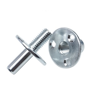 High-Strength Round Disc Steel Clamp Nut Three-Hole Furniture <b>Cabinet</b> Durable Easy Installation - Product Image 4