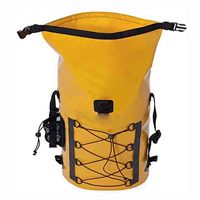 Sac à dos imperméable personnalisé avec logo de marque, pour le voyage, le sport, facile à utiliser, portable, à enroulement, 20-36L, sac fourre-tout imperméable