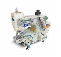 Machine à coudre industrielle ShingRay FW-720-TC FW-720-TB à point interlock haute vitesse à cylindre compact pour cols et poignets