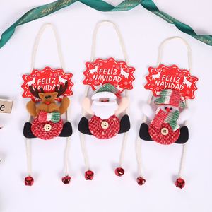 Accesorios para Puertas, Decoración Navideña para Pared, Adornos Festivos de Santa Claus - Product Image 1
