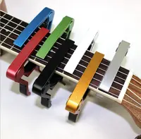 Capodastre de guitare acoustique électrique en métal, clip monté sur guitare, accessoires