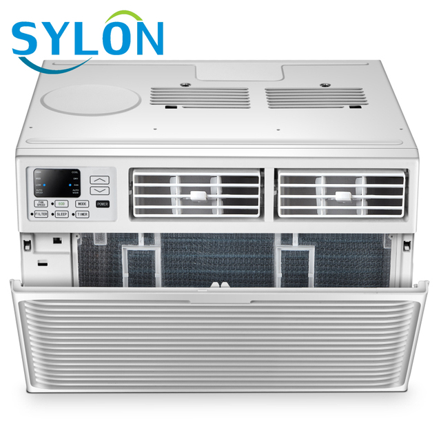 Energy-efficient Window Air Conditioner, Quiet Cooling, Compact Design for Small Rooms, Office & Home Use