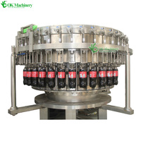 Machine de remplissage automatique monobloc de boissons gazeuses