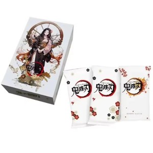 Vente en gros de cartes TCG de collection anime japonais Rare <span class=keywords><strong>Kimetsu</strong></span> <span class=keywords><strong>No</strong></span> <span class=keywords><strong>Yaiba</strong></span> Table de jeu Carte à jouer pour anniversaire d'enfants - Product Image 5