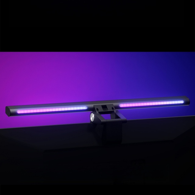 RGB Backlight Curved Gaming Ambient Smart Screen Hanging Lamp Eye Caring Remote Control Monitor Light bar