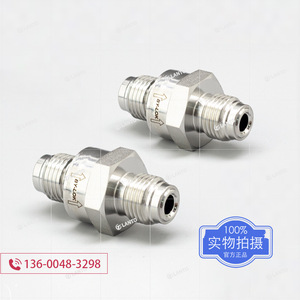 Válvula de Retención de Acero Inoxidable 316L, Totalmente Soldada, VCR 1/4 Pulgadas, Sello de PTFE, Temperatura Normal, para Hidrógeno, Oxígeno, Aire, Nitrógeno, Amoníaco - Product Image 4
