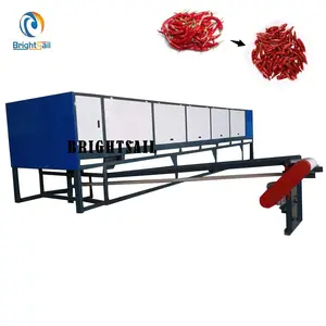 Factory price red chili stem hot pepper root cutter cutting machine chilli stem removing machine