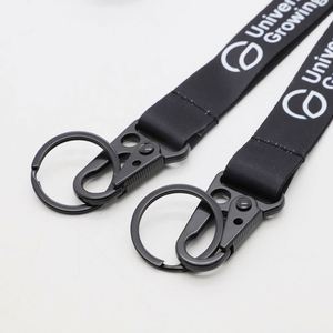 Trade Show Event Branding <b>Lanyard</b> Keychain Neck Strap Custom Universal Corporate Staff ID Card Holder <b>Lanyard</b> - Product Image 2