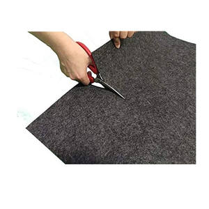 Tapis de sol de <span class=keywords><strong>garage</strong></span> respirant extensible uni 100% polyester tissu absorbant antidérapant imperméable lavable en feutre - Product Image 5