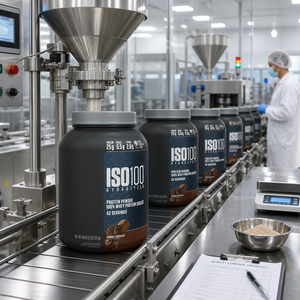 Proteína de Suero de Leche Aislada Hidrolizada <span class=keywords><strong>ISO</strong></span> 100, 100% Natural, para Gimnasio y Deportes, Suplemento para Adultos, 20-29g de Proteína por Porción, Venta al Por Mayor OEM Personalizada - Product Image 5