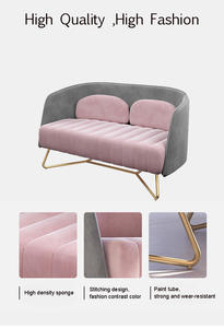 Mesa de lujo y caseta de Silla, conjunto de cubierta de sofá para cafetería, bar, hotel, restaurante, gran oferta de fábrica - Product Image 4