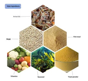 Nourriture flottante en granulés pour poissons rouges et koïs, aliment granulaire enrichi en spiruline pour poissons <span class=keywords><strong>d</strong></span>'aquarium, nutritif - Product Image 6