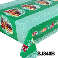 Nappe de table rectangulaire en PVC à motif de fruits, couleurs vibrantes, anti-taches, facile à nettoyer, nappe en plastique pour la famille au quotidien