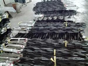 Juego de tensión de agarre de extremo muerto preformado recubierto de neopreno de acero galvanizado en caliente helicoidal para Cable eléctrico OPGW ADSS - Product Image 4