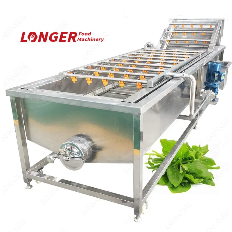 Harga pabrik Otomatis Sayuran/Bayam/Daun Bawang Mesin Cuci