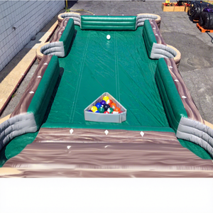 Engrosado PVC Inflable Pie Kick Billiards Live Snooker Expansión al aire libre Deporte con bolsa de embalaje - Product Image 1
