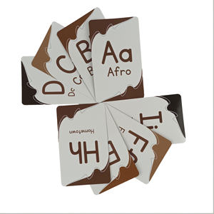 Cartes éducatives pour enfants personnalisées, cartes d'apprentissage sur <span class=keywords><strong>la</strong></span> <span class=keywords><strong>culture</strong></span> des Caraïbes de qualité supérieure, fabricant - Product Image 5