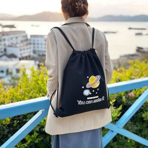 Terylene Cotton Drawstring <b>Bag</b> Lining Elegant Simple Fashion Stylish Decoration Packed Shopping Use - Product Image 3