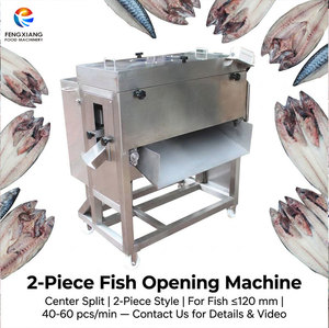 Fengxiang 2-Piece Fish Opening <b>Machine</b> Center <b>Split</b> For Fish ≤120 mm 40-60 pcs/min - Product Image 1