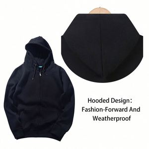 Sudaderas con capucha extragrandes de diseño de alta calidad para hombre, personalizadas al por mayor, con bordado recortado, estilo lavado para otoño - Product Image 5