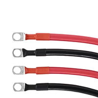 Kabel Baterai dengan Terminal, Kabel Inverter Daya dengan Terminal untuk Mobil, Kapal, Tenaga Surya, ATV, Mesin Pemotong Rumput, Sepeda Motor