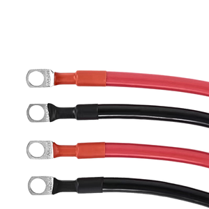 Cables de Batería con Terminales, Cables para Inversor de Energía con Conectores para Automóvil, Marino, Solar, ATV, Cortacésped, Motocicleta - Product Image 2