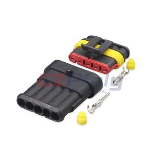 Connecteur automobile étanche IP66 super scellé à 2 broches TE AMP 282080-1 282104-1 - Product Image 5