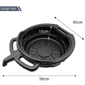 Bassin de collecte d'huile usée multi-spécifications pour l'entretien automobile <span class=keywords><strong>bac</strong></span> de <span class=keywords><strong>vidange</strong></span> d'huile <span class=keywords><strong>10L</strong></span> 15L - Product Image 5