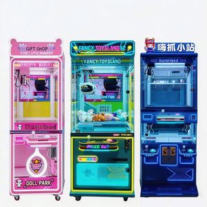 Dinosaur Theme <b>Mini</b> Cabinet Coin Claw <b>Machine</b> Metal English Prices Reward Catcher Kids <b>Arcade</b> Crane Game Party Booth Play - Product Image 4