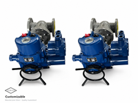 Les vannes à opercule électriques sont disponibles en plusieurs tailles, PN10/16/25, et peuvent être personnalisées pour le traitement de l'eau dans les pipelines et le contrôle du débit de gaz.